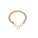 thumbnail image 2 of Pulsera de acero inoxidable del encanto del corazón para las mujeres con estilo y joyería duradera, 2 of 8