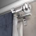 thumbnail image 2 of 5/8" Dia Adjustable 84"-120" double curtain rod with Henrietta Finials - Satin Nickel,(5788-845D), 2 of 3