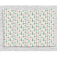 thumbnail image 1 of Retro Tapestry, Doodle Style Geometric Star Shapes with Dots Childish Festive Occasion Party Theme, Wall Hanging for Bedroom Living Room Dorm Decor, 60W X 40L Inches, Multicolor, by Ambesonne, 1 of 2