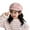 Pink, variant on Callipe Children Beret Short Brim Vintage Solid Color Newsboy Cap Warm Autumn Winter Cap Girls Octagonal Cap Daily Outdoor Activities Headwear