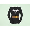 thumbnail image 5 of Halloween Pilgrim Costume Womens Long Sleeve T Shirt, 5 of 5