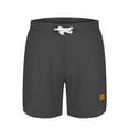 thumbnail image 2 of Iyufng Mens Shorts Men's Shorts,Men Casual Solid Summer with Pockets Drawstring Middle Waist Sport Short Pants, 2 of 4