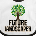 thumbnail image 4 of Inktastic Future Landscaper Horticulture Specialist Boys or Girls Baby Bib, 4 of 4