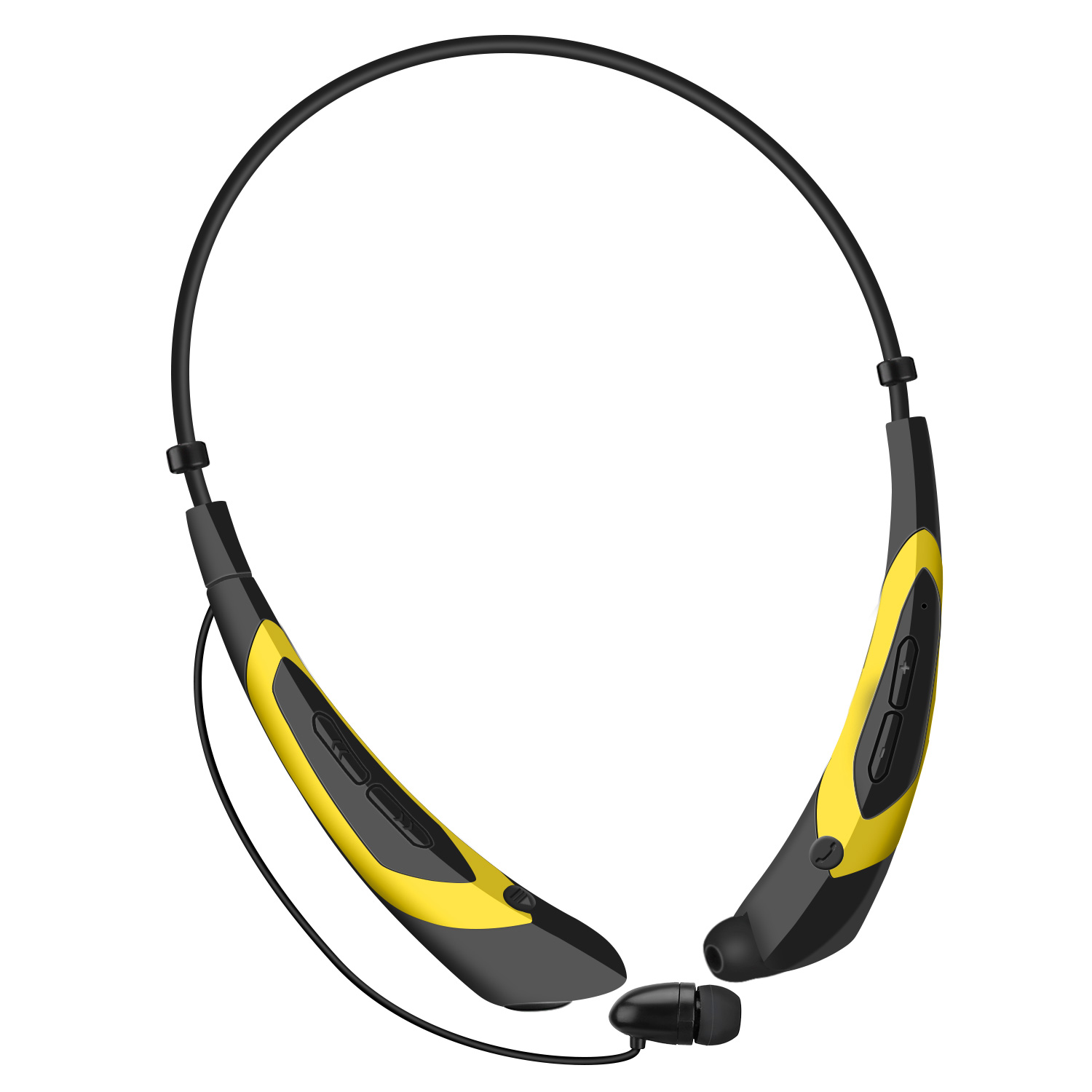 iMounTEK Wireless Neckband Headphones V5.0 Sweat-proof Sport Headsets Earbuds In-Ear Magnetic Neckbands Stereo Earphone Deep Bass Earphone w/Mic - image 4 of 6