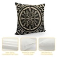 thumbnail image 4 of Autua Symbols Gothic Style Graphic Decorative Cushion Cover for Home Couch Living Room Bed Sofa, Zipper Closure, Durable Material, 1PC 24x24in, 4 of 5