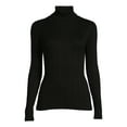 thumbnail image 5 of Time and Tru Women's Turtleneck Sweater, 5 of 5