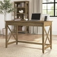 thumbnail image 2 of Pemberly Row Contemporary Engineered Wood Writing Desk in Reclaimed Pine, 2 of 8