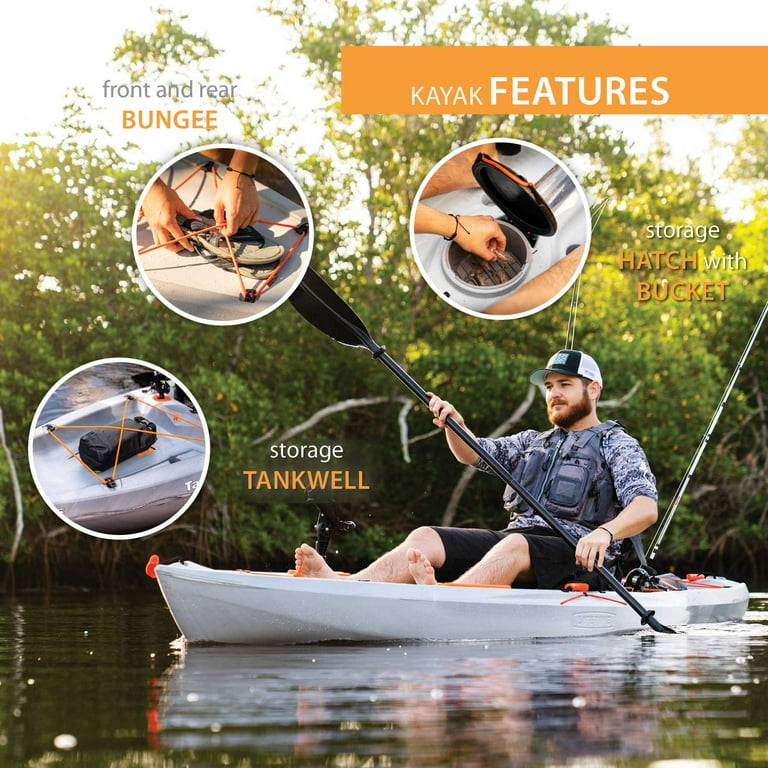 イッタラ　Pro Arte マルク サロ　カヤック Lifetime Tamarack Pro-Comfort 10 ft 3 in Sit-On-Top Kayak with