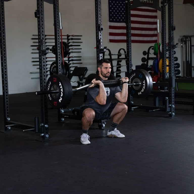 Titan Fitness Marrs Bar Rackable Safety Squat Cambered Barbell with 6 Drop Rated 1 200 LB Walmart