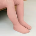 thumbnail image 4 of QQAMB Girl Cable Knit Leggings Stocking Tights Footed Pants Toddler Kids Cotton Warm Pantyhose, 4 of 6