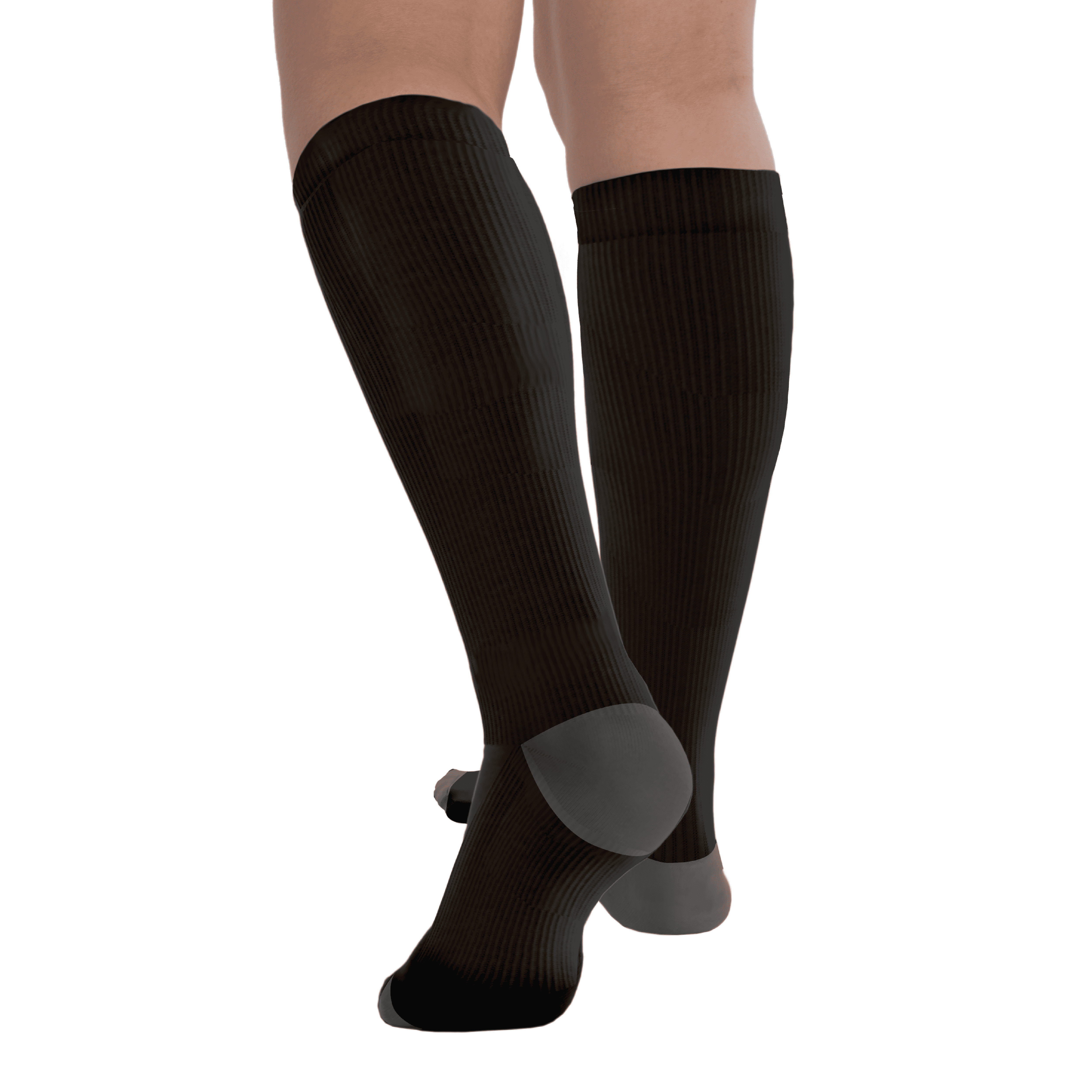 Copper Fit ENERGY Compression Socks, Silky-Soft, Hydration, Unisex, Black, S/M