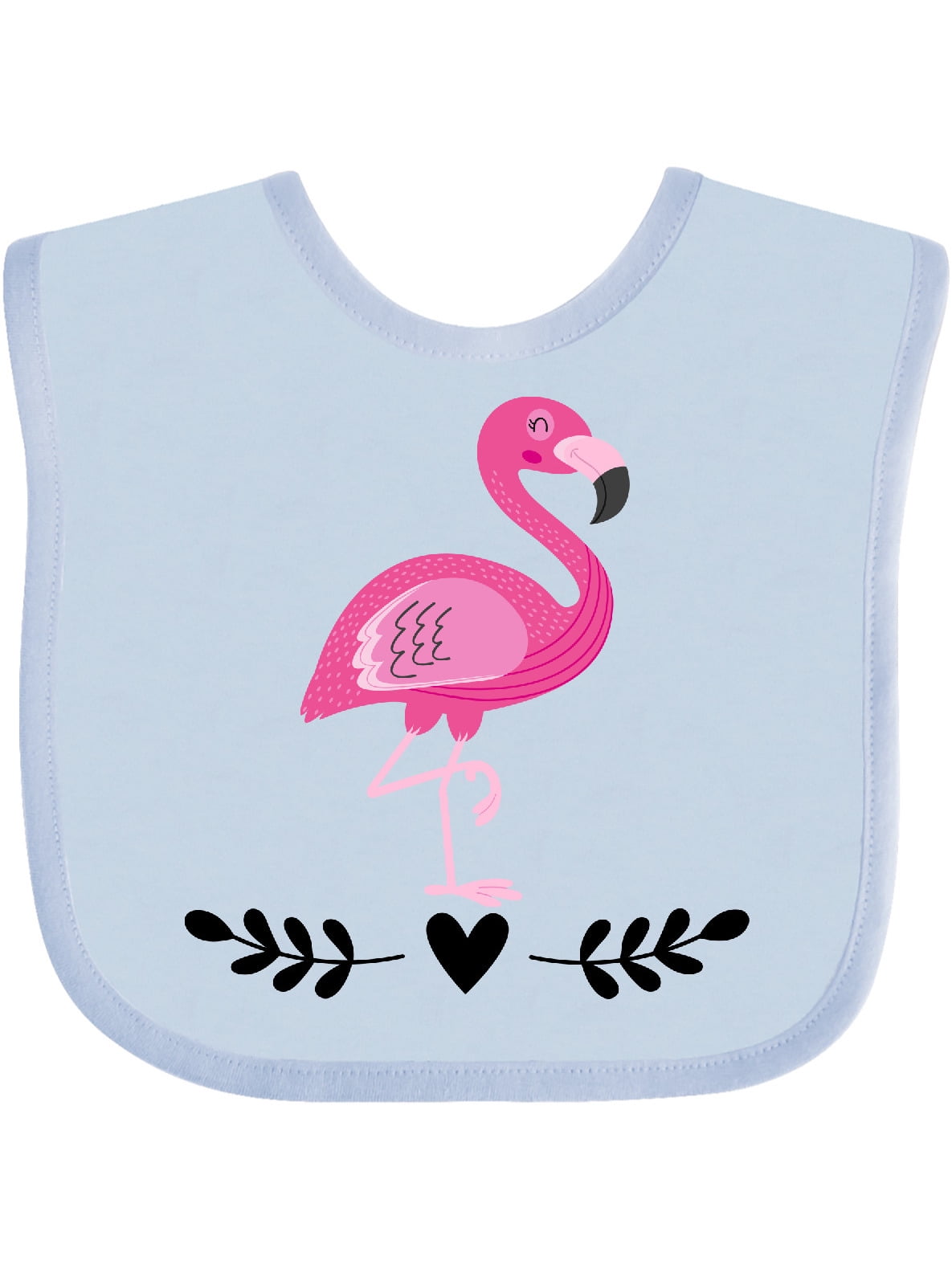 Flamingo Bird Lover Gift Baby Bib 