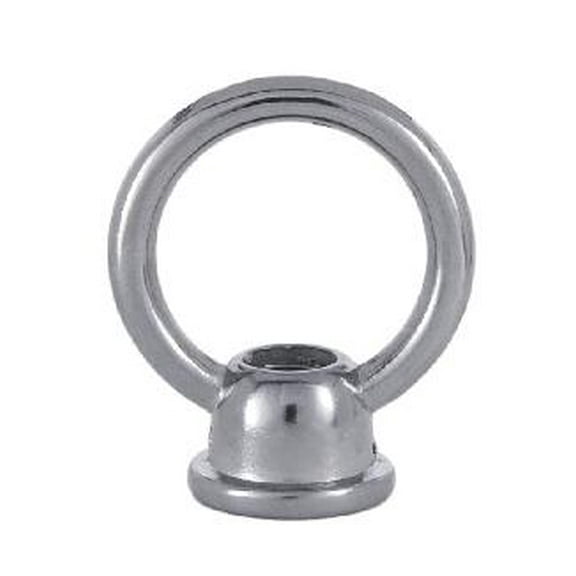 B&P Lamp® 1-1/2 Inch Cast Loop with Satin Nickel Finish