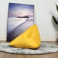 thumbnail image 3 of Diconna Lazy Sofa Cover with Bright Color Linen Fabric Unfilled Bean Bag, 3 of 9