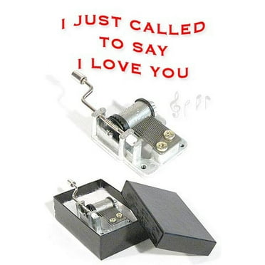Called to Say I Love You Music Box 1984