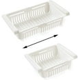 thumbnail image 2 of Drawer Organizer, Refrigerator Organizer Bins, Pull Out with Handle, Fridge Shelf Holder, 2 of 4