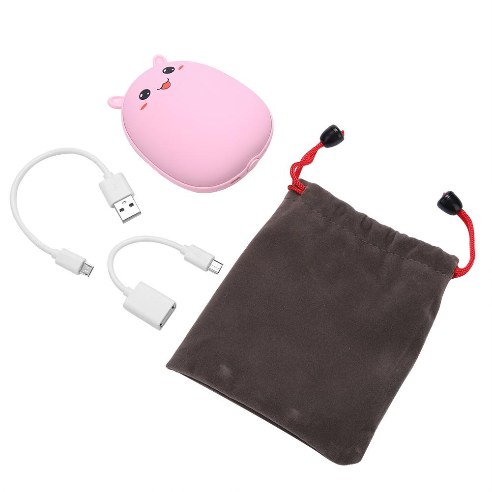 LYUMO Portable USB Rechargeable Cartoon Hand Warmer Mini Power Bank for