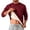 Wine, variant on Chiccall Mens Fleece Sweatshirts Crewneck Long Sleeve Solid Pullover Tops Fall Winter Warm Comfy Casual Loose Fit Sweatshirts