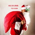 thumbnail image 4 of Terciopelo suave de buena calidad del saco de Papá Noel del día de fiesta con los sacos grandes de la Navidad del terciopelo del monograma de Pom Pom, 4 of 4