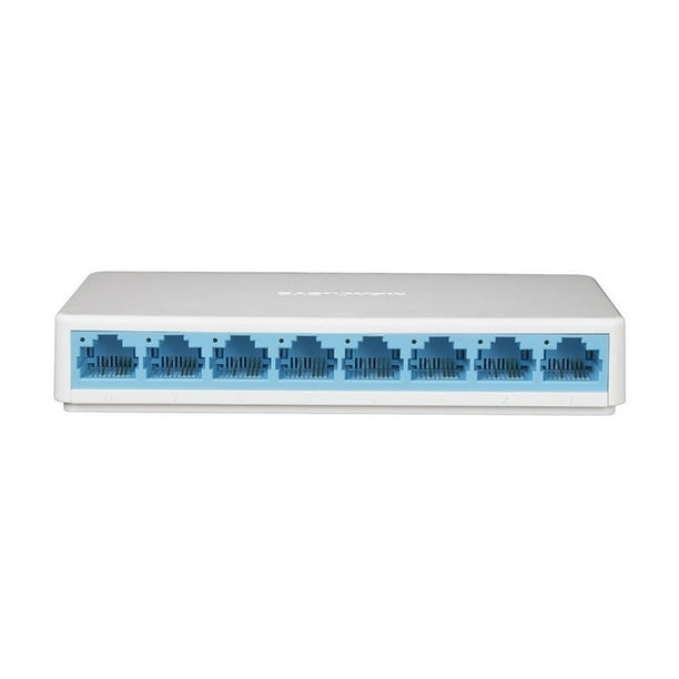 Switch Mercusys de 8 Puertos, 10/100 Mbps. Mercusys Mini Color blanco 8 Puertos MS108