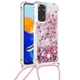 thumbnail image 1 of Funda FOXDOCK para Xiaomi Redmi Note 11/11s 4G con Cuerda Ajustable, Brillo Líquido, Protección Antigolpes y Lente – Ideal para Regalo, 1 of 6