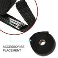 thumbnail image 5 of 2.5cm x 5M Fiberglass Exhaust Header Pipe Heat Wrap Tape 4 Stainless Ties 2000°F High Temp Insulation Universal for Car Motorcycle Engine Exhaust Noise Reduction Burn Protection, 5 of 5