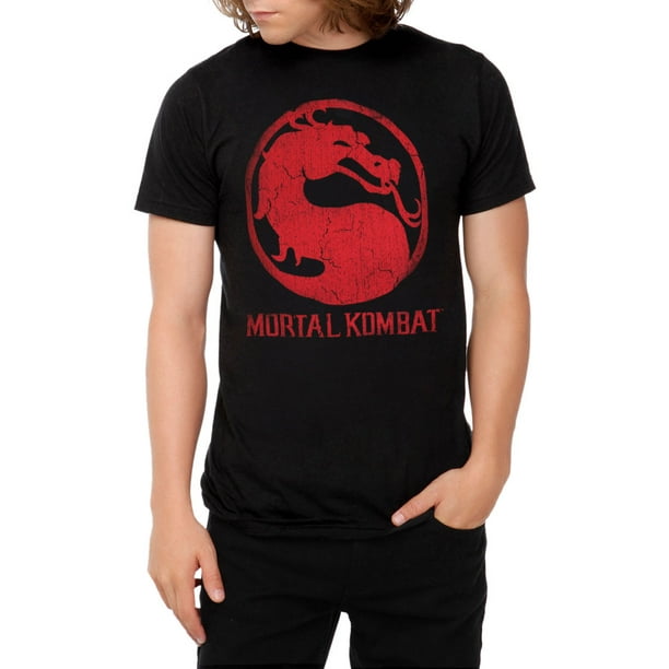 mortal kombat logo shirt