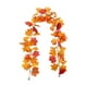 thumbnail image 2 of Guirnalda de hojas artificiales de ratán para Halloween,Acción de Gracias,guirnalda de hojas de arce con calabaza colgante,decoración para fiestas en interiores, 2 of 7