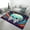 Flannel-4, variant on Astronaut's Cosmic Odyssey Carpet Rug for Home Living Room Bedroom Sofa Doormat Decor Area Rug Non-slip Mat