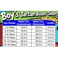 thumbnail image 6 of ToBeInStyle Boy's Pack of 6 Button Front Plaid Boxer Shorts - Large, 6 of 6