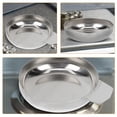 thumbnail image 4 of Miangastore Electronic Scale Trays Silver 5Pcs 2.95X2.55X0.59In Stainless Steel, 4 of 8