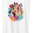 thumbnail image 3 of Disney Princess - Princess Pastel Florals - Women's Short Sleeve Graphic T-Shirt, 3 of 5