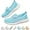 Blue, variant on Casual women's shoes with soft soles are comfortable shoes walking shoes