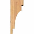 thumbnail image 3 of Ekena Millwork 5 1/2"W x 10"D x 26"H Mediterranean Smooth Corbel, Western Red Cedar, 3 of 9