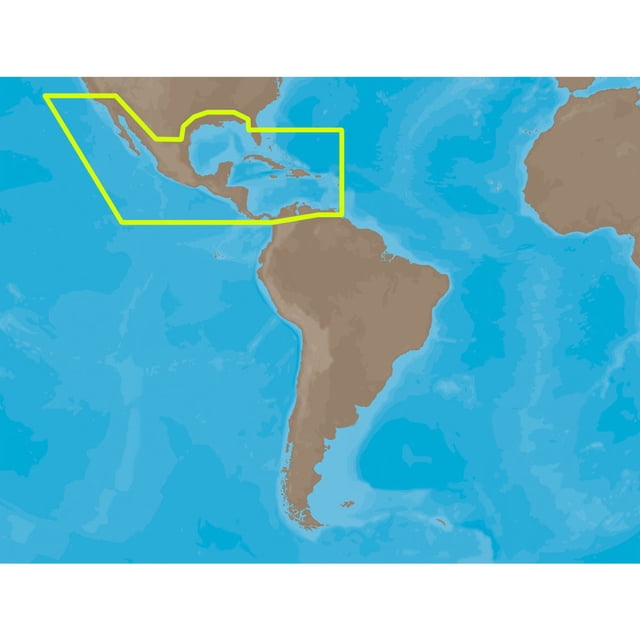 Tarjeta SD C-MAP MAX NA-M027 para Centroamérica y el Caribe