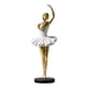 thumbnail image 4 of Estatua de bailarina, figura de resina para niña, estilo europeo, decoración de escritorio para el hogar, arte Estilo B Aureato, 4 of 9