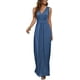 thumbnail image 2 of Vestido largo suelto sin mangas de verano para mujer Vestido largo casual con bolsillos Ormromra  FSHY034-309, 2 of 5