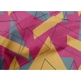 thumbnail image 4 of oneOone Cotton Poplin Fabric Rectangle & Triangle Geometric Print Fabric BTY 56 Inch Wide, 4 of 4