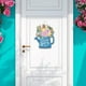 thumbnail image 5 of Decoración del hogar, decoración de habitaciones, decoración de paredes, flores de primavera, decoración del hogar, ambiente de madera, suministros decorativos, etiquetas colgantes decorativas, 5 of 6