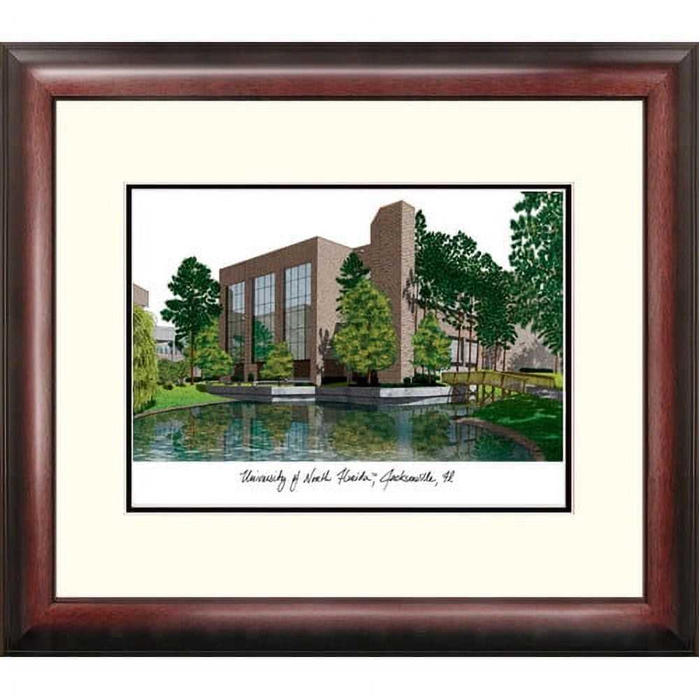 Nicholls State Alumnus Framed Lithograph