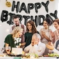 thumbnail image 3 of Happy Birthday Balloons Banner 3D Lettering Mylar Foil Letters , Inflatable Party Decor and Event Decorations for Kids and Adults , Reusable, Ecofriendly Fun, 3 of 6