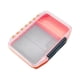 thumbnail image 2 of Contenedor para moscas con tapa transparente, compacto, multifuncional, divisores ajustables, Naranja, 2 of 9