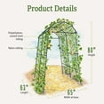 thumbnail image 3 of Gardener's Supply Company Titan Squash Tunnel, Over The Top Trellis 80" High, 3 of 9
