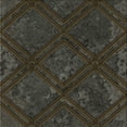 thumbnail image 1 of Ahgly Company Indoor Square Patterned Mid Gray Novelty Area Rugs, 6' Square, 1 of 6