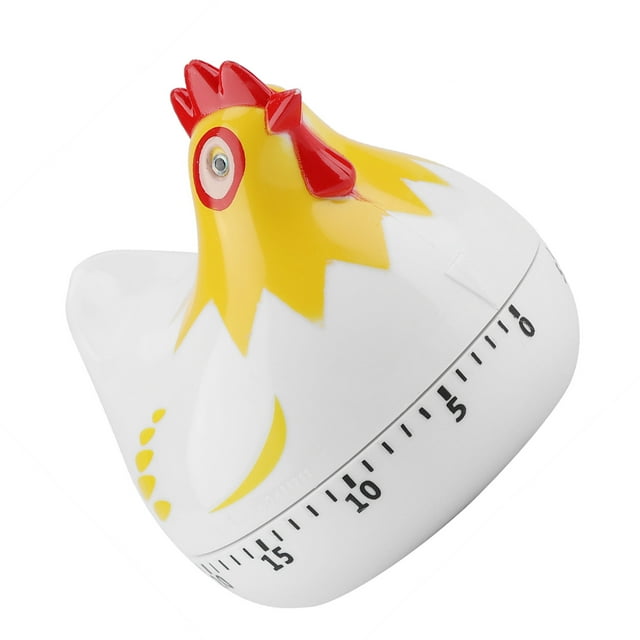 Kitchen Timer Hen, Chicken Pattern Countdown Kitchen Decoration Cooking Baking R Decorative Interior Timer Reminder for