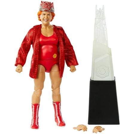 WWE Mae Young Elite Collection Action Figure, 6-in/15.24-cm Posable Collectible Gift