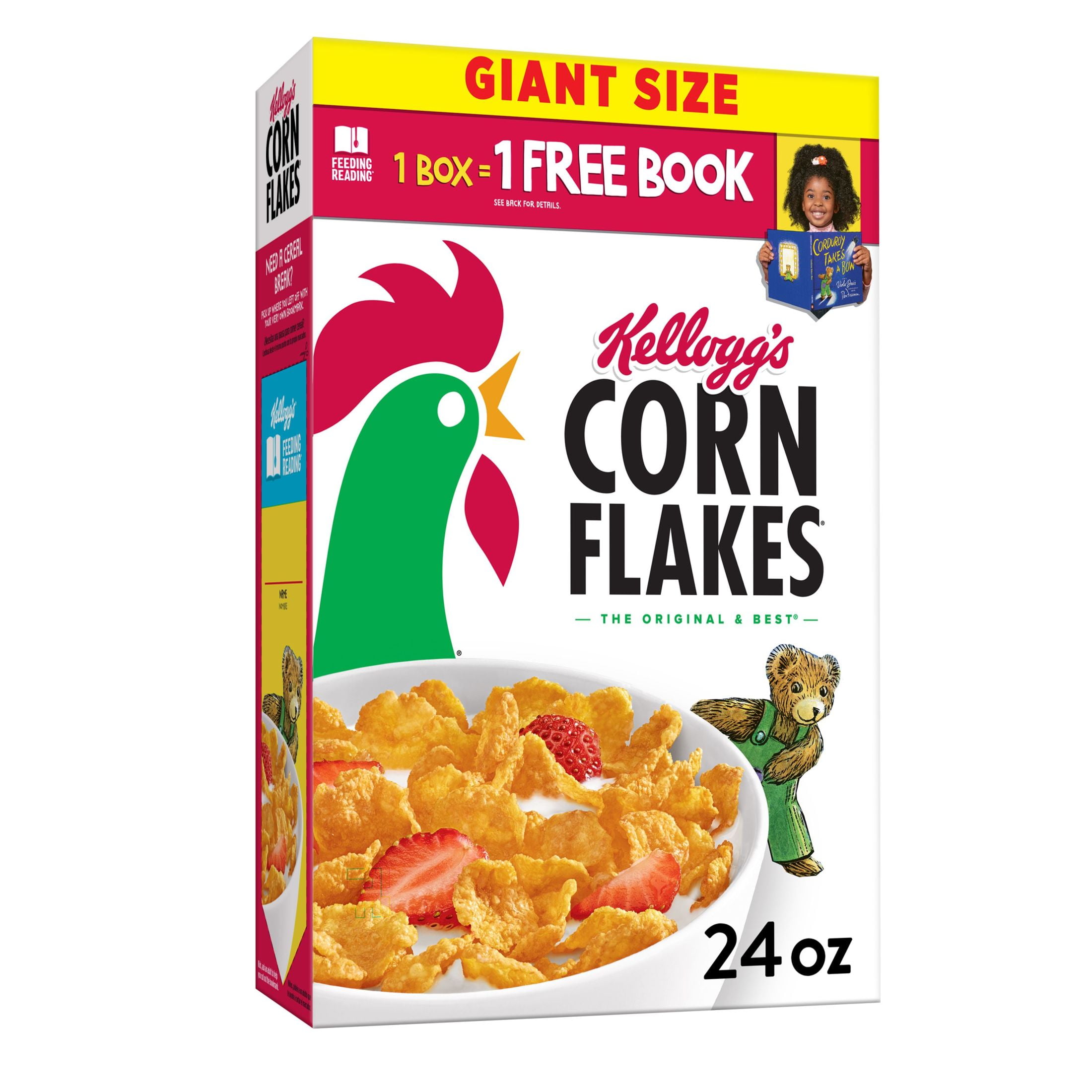 Kelloggs Corn Flakes Original Breakfast Cereal 24 Oz 9652