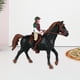 thumbnail image 4 of Figura de caballo de simulación, juego de decoración de fiesta, modelo de equitación, colección Negro y marrón Zulema Juego de figuritas de caballos, 4 of 8