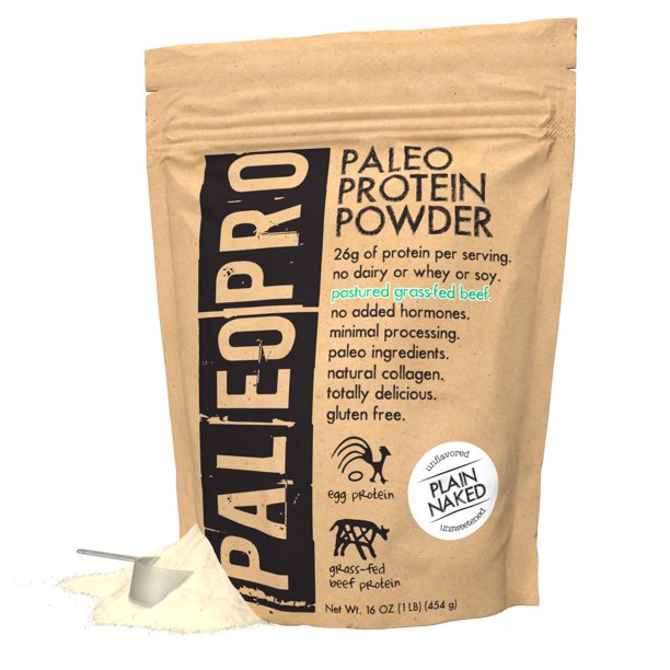 PaleoPro Protein Powder, Plain Naked, Gluten Free, Dairy Free, 15