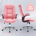 REFICER Office Chairs High Back Leather Executive Office Desk Chair